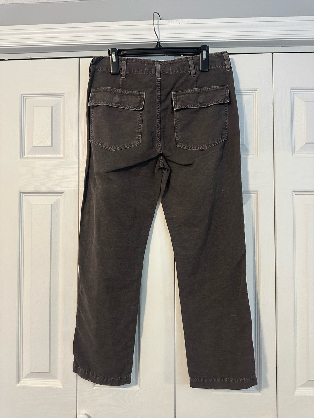 AMO Women’s Army Cargo Gray Pants, size 28 - Picture 3 of 4